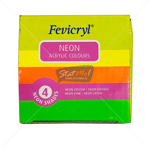FEVICRYL NEON COLOURS 4 SHADES